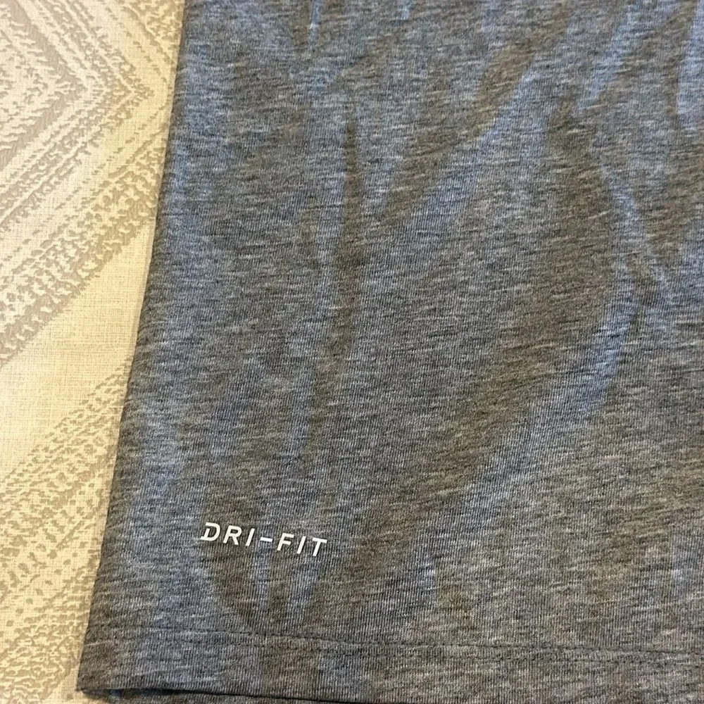Nike Dri-fit Boys Grey Kevin Durant Basketball T-Shirt - Size S